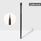 1pcs Professional Black Eyebrow Inclined Flat Angled Brush Makeup Tool Wooden Pole Eyeliner Eyeshadow Eye Brow Women Cosmetic