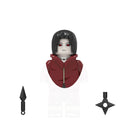 Naruto Sasuke Kakashi Akatsuki bricks Building Blocks Anime cartoon Mini Action Figures Heads Assembly Toys kids Christma Gifts