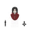 Naruto Sasuke Kakashi Akatsuki bricks Building Blocks Anime cartoon Mini Action Figures Heads Assembly Toys kids Christma Gifts