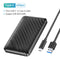 ORICO External HDD Case 2.5&quot; HDD Case USB 3.0 to SATA 5Gbps Hard Drive Case for 7-9.5mm 2.5 inch SATA hd externo for PC
