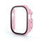 Glass+case For Apple Watch Ultra 49mm strap smartwatch PC Bumper+Screen Protector Tempered Cover iwatch series band Accessories