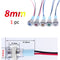 1pc 6mm 8mm 10mm 12mm Metal LED Warning indicator light Waterproof IP67 Signal Lamp Pilot Wires switch 3V 5V 12V 220V Red Blue