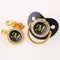 Black Bling Baby Pacifier And Clip Alphabet Letter M Infant Pacifier Gold Letter Unique Name Initials Baby Shower Gift