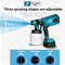 800ML Electric Spray Gun Cordless Paint Sprayer Auto Furniture Steel Coating Airbrush Compatible For Makita 18V Battery