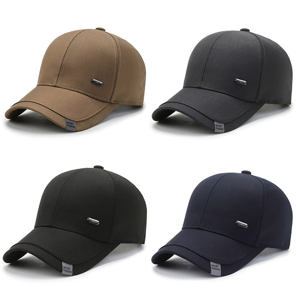 Men&#39;s Trucker Caps Autumn Winter Snapback Baseball Cap Hip-hop Style Cotton Comfortable Adjustable Dad Baseball Hat Cap