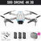 2022 New Mini Drone S89 pro 4k Profesional HD Dual Camera WiFi  Fpv Drones Height Preservation Rc Helicopters Quadcopter Toys