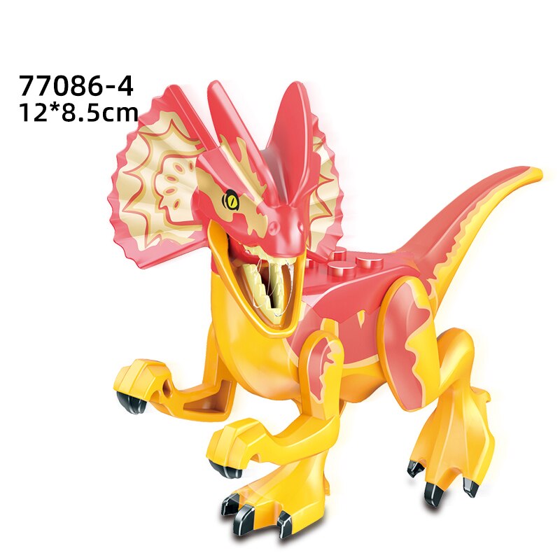 Jurassic Dinosaur Building Blocks Toys Park Compatible Major Brand Gifts Simulation Animal Rex Raptor Ankylosaur Christmas Gifts
