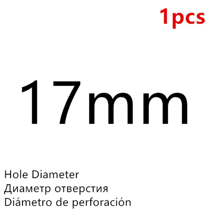 High Quality Hole Puncher Leather Hole Punch Round Steel Leather Craft Hollow Hole Punch 1mm-25mm Gaskets Plastic Rubber Tools