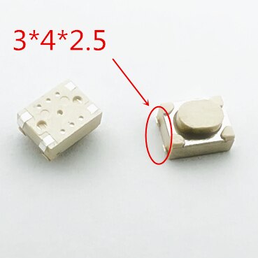 Car Remote Control Key Tou son offch Repair Small Switch Micro Push Buttons Touch Component Package pulsador For Nissan, Honda,