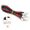 5pcs/lot JST-XH 1S 2S 3S 4S 5S 6S 20cm 22AWG Lipo Balance Wire Extension Charged Cable Lead Cord for RC Lipo Battery charger