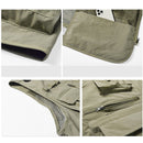 Summer Men Unloading Tactical Vest Coat Casual Men&