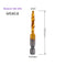 1-6pc M3 M4 M5 M6 M8 M10 Tap Drill Bits 1/4 Hex Shank Machine Hand Taps Titanium Coated HSS Drilling Tap Bits Thread Screw Tools