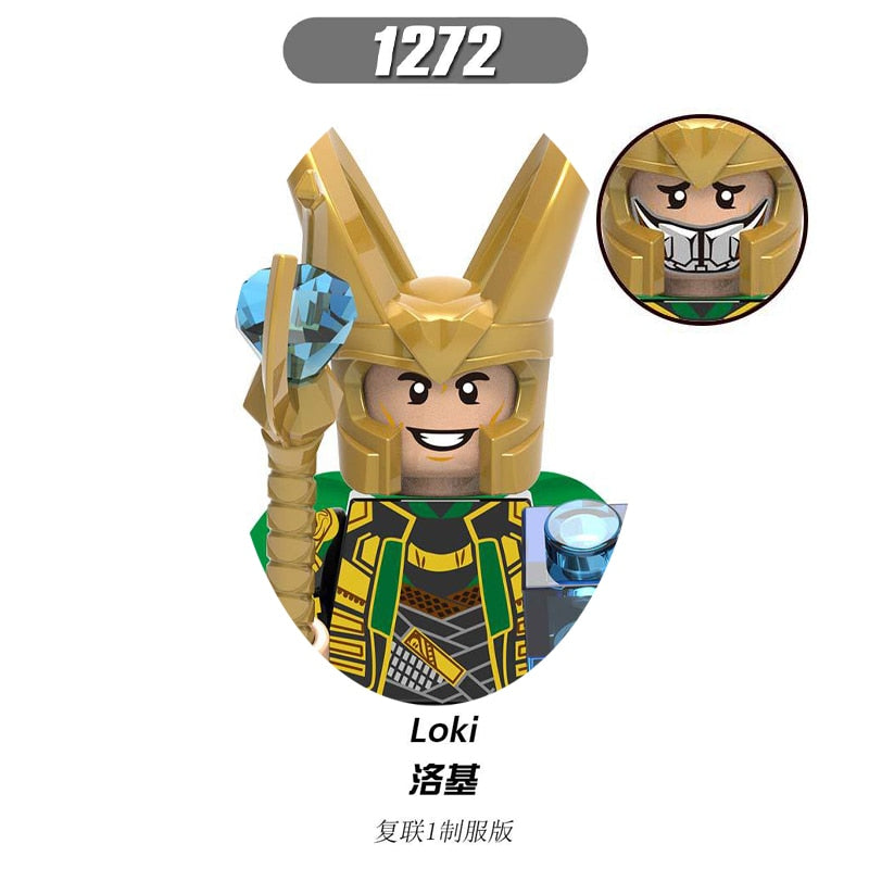 XH1261 Building Blocks Disney Anime Bricks Mini Action Toy Figures Assemble Blocks Kids Child Toys Gift