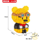 Disney DIY LinaBell assembly buildding blocks Goofy Pluto Anime Mini Action Figures Educational Toys kids Birthday Gifts