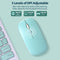 GUUGEI Bluetooth Wireless Mouse Mute Mouse For Laptop Computer PC Mini Ultra-Thin Single-Mode Battery Silent Gaming Mouse Mice