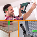 Solid Carpenter Pencil Set Built-in Sharpener Mechanical Pencil Marking Tool Kit with 6 Refill Leads for Woodworking Architect