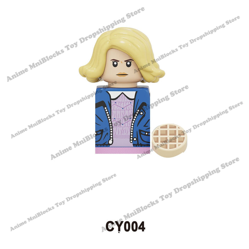 CY1001 LG1007 Mini action toy figures Building Blocks Stranger Things Movies dolls Educational assemble Toys Gifts For Children