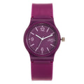 2021 New simple silicone Brand WOKAI Casual Quartz Watch Women Crystal Silicone Watches Relogio Feminino Wrist Watch Hot sale