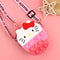 Unicorn Pop Antistress Toys Silicone Push Pop Bubble Bag Unicorn Crossbody Bag Reliver Autism Handbag Coin Pouch Purse for Kids