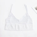 Seamless Low Back Bra Brassiere Comfortable Top Women Wirefree Underwear Unlined Lingerie Sexy Backless Bralette