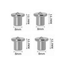 6/8/10/12mm Panel Furniture Positioning Carpentry Log Dowel Tips Round Log Pin Locator Wooden Pin Center Punching Accessories