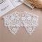 Linbaiway 2022 Lace Chiffon Doll Fake Collar Ladies Shawl Wrap Removable Detachable Embroidered False Collar Clothes Accessory