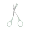 Eyebrow Trimmer Scissors Comb Stainless Steel Brow Hair Scissors Clips Shaping Razor Grooming Trimmer 1Pcs Makeup Accessories
