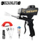 Adjustable Sandblasting Gun 90 Psi Portable Sand Blaster Paint Spray Machine Gravity Pneumatic Small Handheld Blasting Gun Set