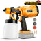 DEKO Spray Gun, 20V/220V High Power Home Electric Paint Sprayer, NO battery 3 Nozzle Easy Spraying Clean Perfect for Beginner