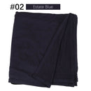 Muslim Women Stretchy Jersey Hijab Plain Cotton Jersey Hijabs  Islamic Soft Turban Head Wraps Headscarf 170X60cm
