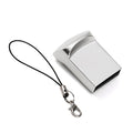 JASTER Mini Metal USB Flash Drives Silver Business Gifts Memory Stick Custom logo Pen Drive Waterproof Storage Devices 32GB 64GB