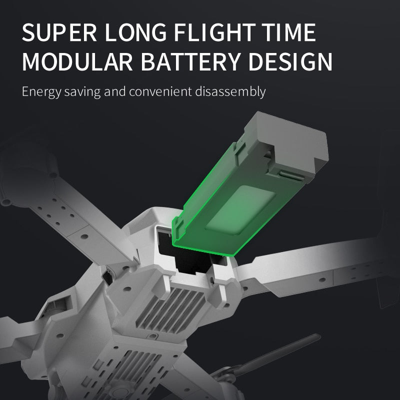 2022 New LSRC Quadcopter E88-525 Pro WIFI FPV Drone With Wide Angle HD 4K Camera Height Hold Avoidance RC Foldable Dron Gift Toy