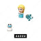 Disney Mini Action Toy Figures Building Blocks Cartoon dolls Toy Story Mickey Mouse Winnie The Pooh Frozen Stitch Donald Duck