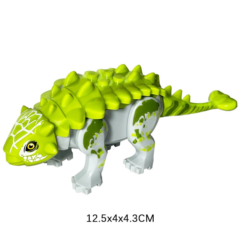 Jurassic Dinosaur Park Indominus Rex DIY Blocks Dinosaurs Tyrannosaurus Rex Tiny Models Building Block Kid Toys Animals Set Gift