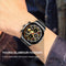 Luxury Brand Mens Watches Fashion Men Sports Stainless Steel Quartz Wrist Watch Luminous Clock Man Business Watch часы мужские