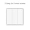 MOES 4 Gang Tuya ZigBee Wireless 12 Scene Switch Push Button Controller Battery Powered Automation Scenario for Tuya Devices