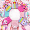 Hot Fidget Toys 2022 Push Bubbles Toy Rainbow Unicorns Premium Girls Push Bubble Bag Adult Antistress Squeeze Squishy Gifts