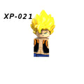 KT1007 KT1009 KT1011 KT1020 KF6142 Dragon Ball Z Goku Vegeta Trunks Kuririn Mini Action toy Figures Kids Assemble dolls Gifts