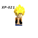KT1007 KT1009 KT1011 KT1020 KF6142 Dragon Ball Z Goku Vegeta Trunks Kuririn Mini Action toy Figures Kids Assemble dolls Gifts