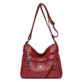 High Quality Soft Leather Luxury Purses and Handbags Women&#39;s Bag Designer Multi-pocket Crossbody Shoulder Bag for Women 2022 Sac