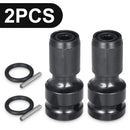 Universal Adaptive Wrench Adapter Socket Ratchet Torque Wrench Adapter 1/2 Inch Square to 1/4 Inch Hex Ratchet Socket Converter