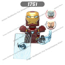 XP193 D009 WM718 Mark suit Disney anime movie figurine dolls mini plastic action toy figures Assemble blocks Christmas gifts