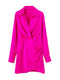 TRAF Women Fashion With Gathered Satin Mini Dress Vintage V Neck Long Sleeve Female Dresses Vestidos Mujer
