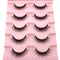 2022 New 5 pairs natural false eyelashes fake lashes long makeup 3d mink lashes eyelash extension mink eyelashes short eyelashes