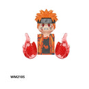 Naruto Sasuke Sakura Kakashi Obito Jiraiya Tsunade anime dolls Mini Action toy Figures cartoon Assemble blocks kid Birthday gift
