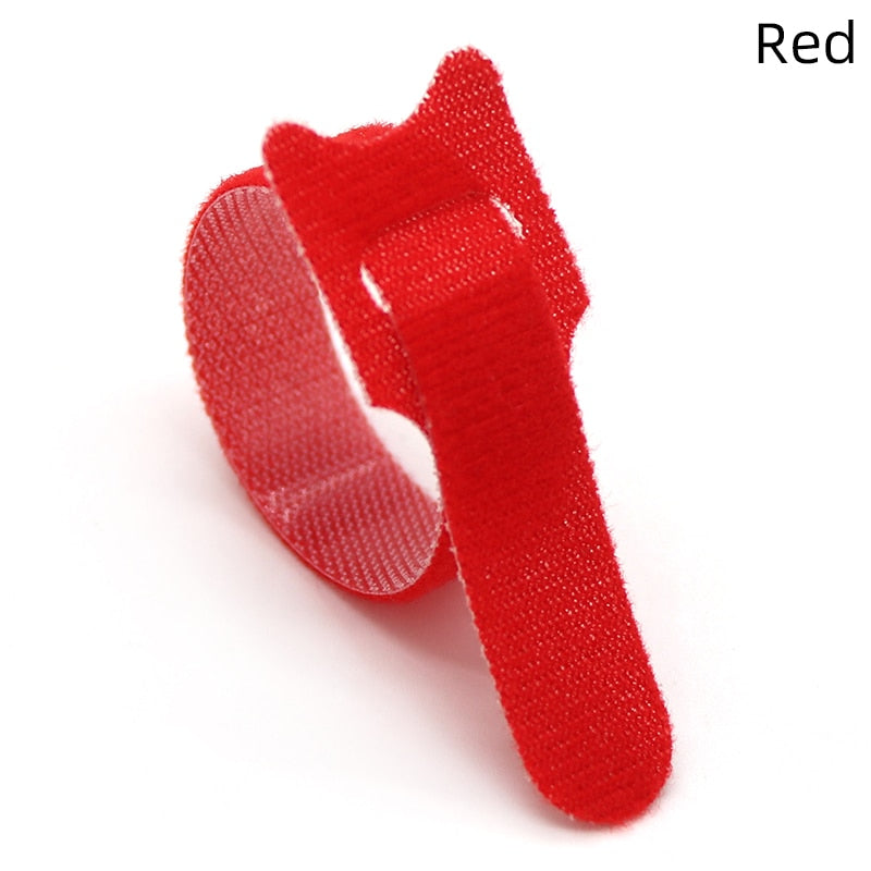 10~100pcs Releasable Cable Ties Plastics Fastening Reusable Cable tie Straps Nylon  Wrap Zip Bundle Bandage Tie