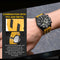 NAVIFORCE Luxury Watches for Men Fashion Silicone Strap Military Waterproof Sport Chronograph Quartz WristWatch Clock With Date