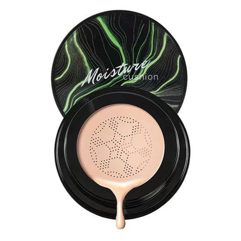 Korean Mushroom Head BB Air Cushion Foundation Brighten Face Base Tone CC Cream Concealer Waterproof Whitening Makeup Cosmetics
