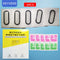 10D Film Glass for Xiaomi Mi band 6 5 7 4 Screen Protector Miband 6 5 Smart Watchband Full Protective Cover Case Strap Bracelet