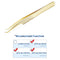 False Eyelash Tweezers For Fake Eyelashes Extensions Individual Curved Strip Lashes Eyebrow Hair Clip Tongs Nail Art Makeup Tool